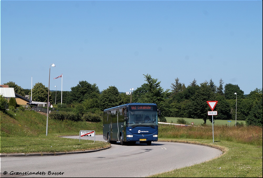 Вайле, Irisbus Crossway 12M № 704