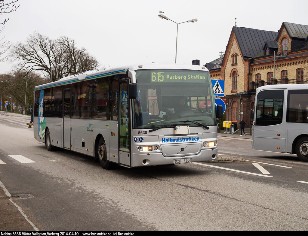 Хальмстад, Volvo 8500LE № 5638