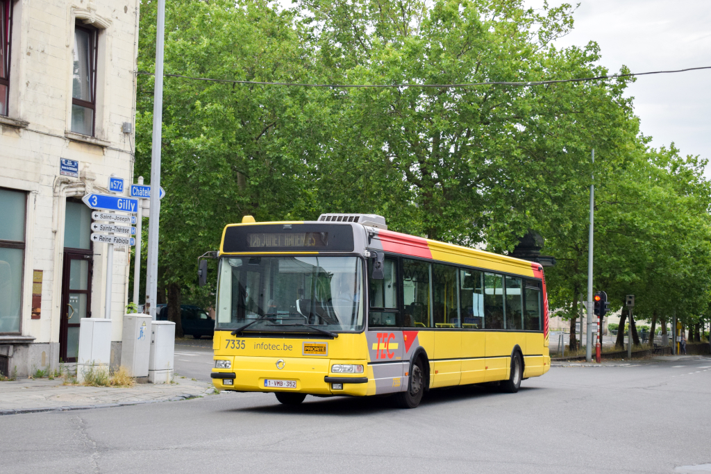 Шарлеруа, Irisbus Agora S № 7335