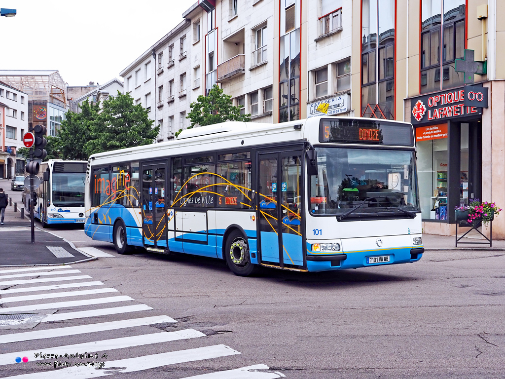 Эпиналь, Irisbus Agora S № 101