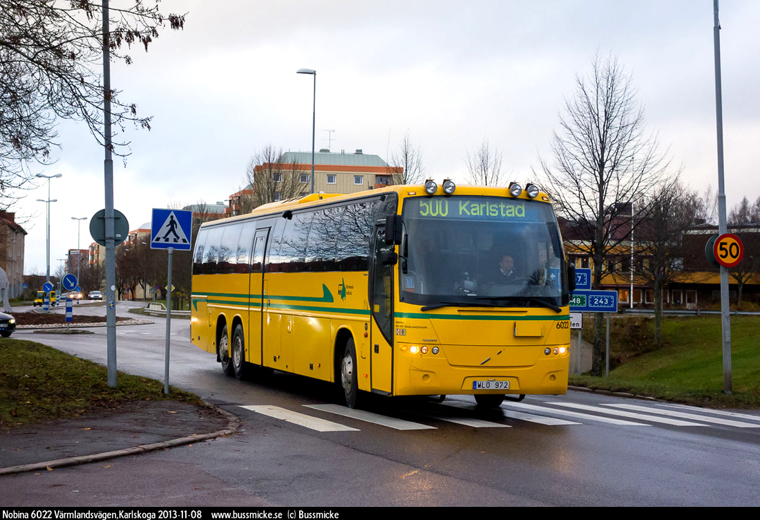 Karlstad, Volvo 9700S # 6022