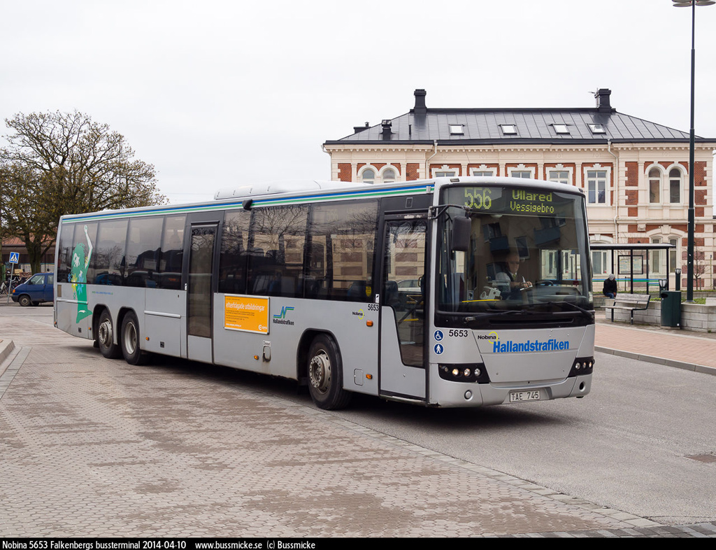 Halmstad, Volvo 8700LE № 5653