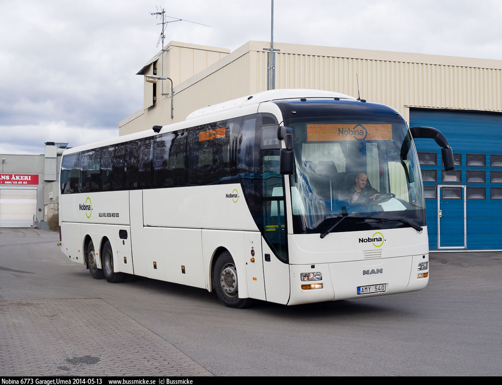 Umeå, MAN R08 Lion's Coach L RHC444 # 6773