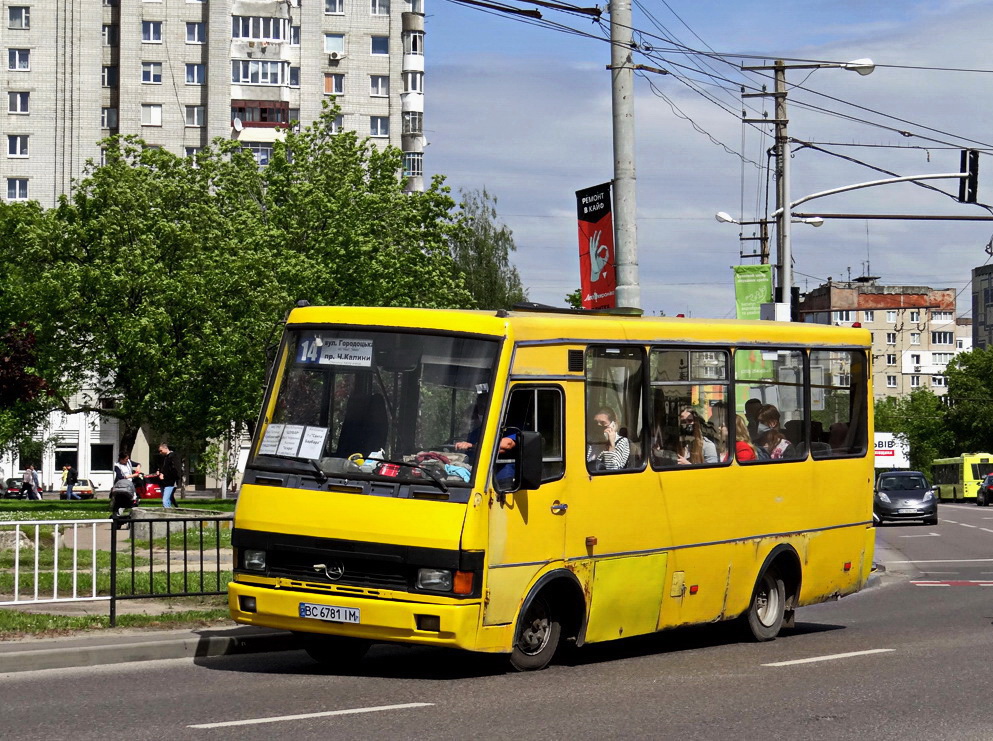 Lviv, BAZ-А079.14 "Подснежник" No. ВС 6781 ІМ