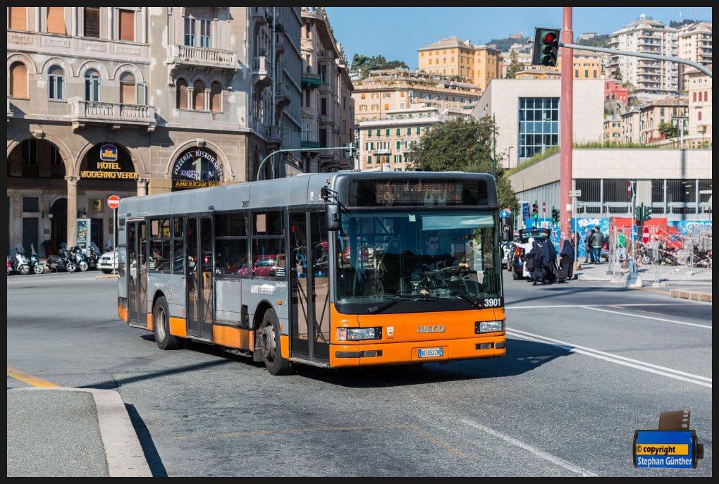 Genova, IVECO CityClass 491E.10.27 # 3901