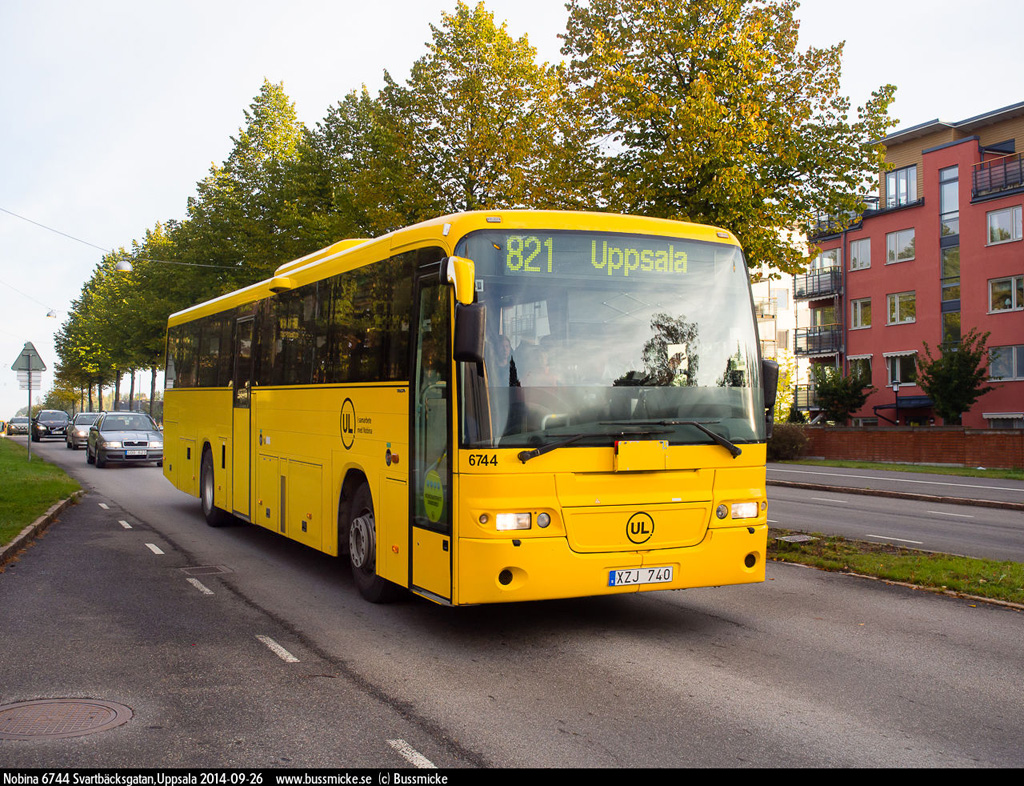 Uppsala, Volvo 8500 № 6744