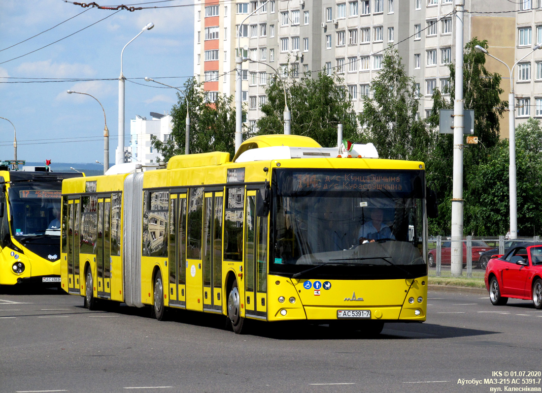 Minsk, MAZ-215.069 №: 034002