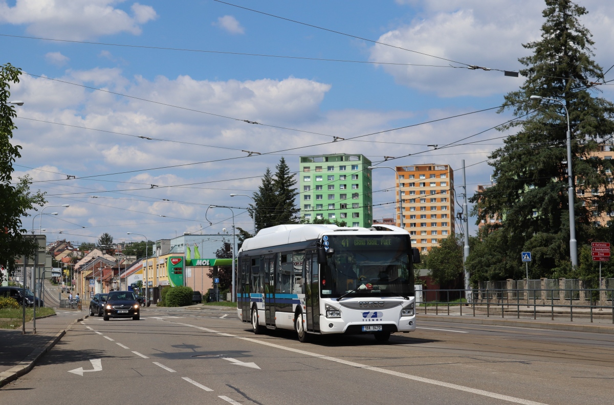 Брно-пригород, IVECO Urbanway 12M CNG BHNS № 1BA 9470