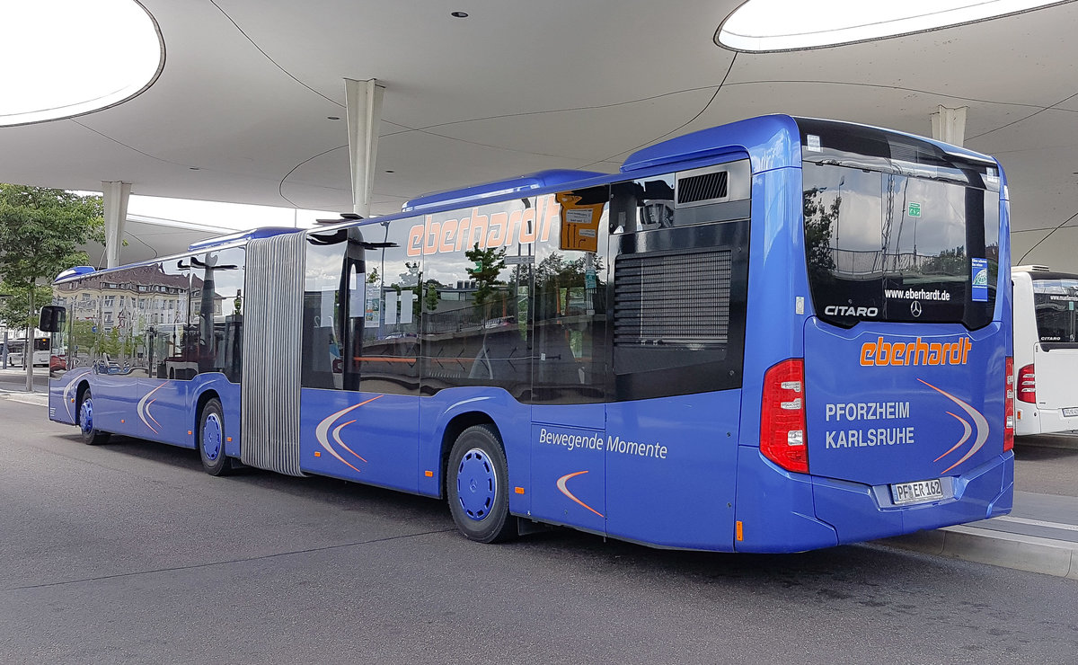 Pforzheim, Mercedes-Benz Citaro C2 G # PF-ER 162