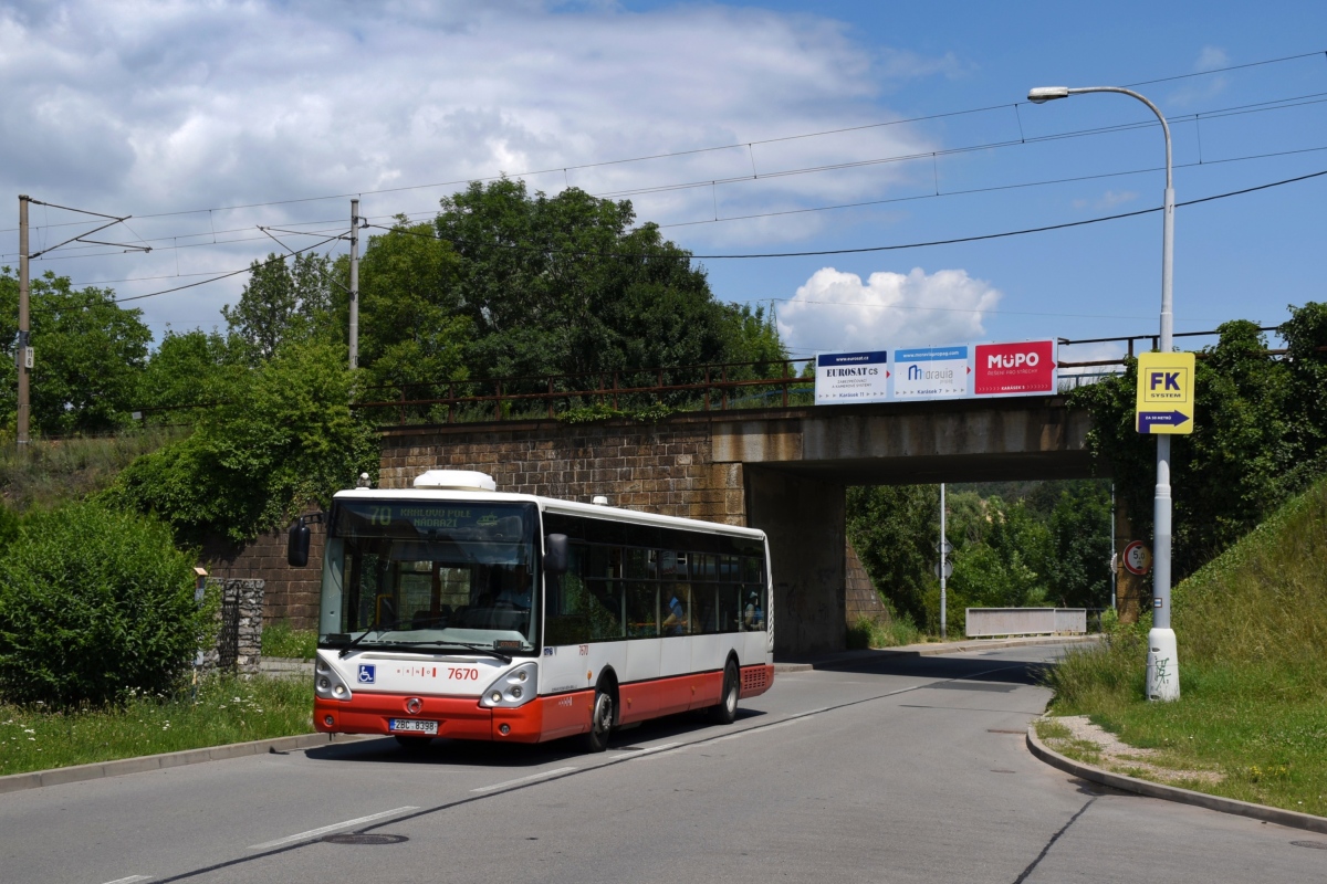 Брно, Irisbus Citelis 12M № 7670