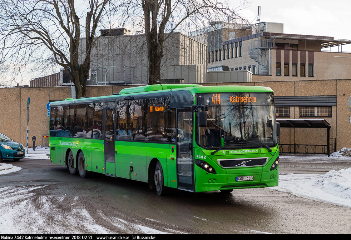 Nyköping, Volvo 8500LE № 7442