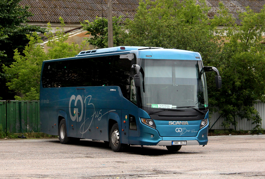 Pärnu, Scania Touring HD (Higer A80T) № 986 BLD