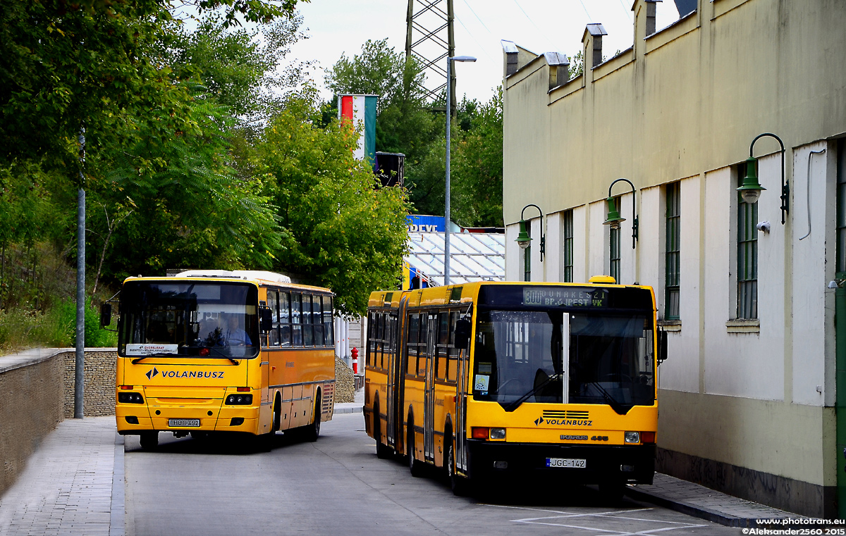 Macaristan, other, Ikarus C56.** No. HCT-492; Budapest, Ikarus 435.14 No. JGC-142