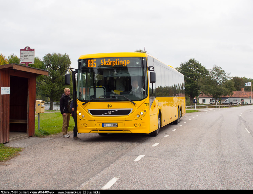 Uppsala, Volvo 8900LE # 7618
