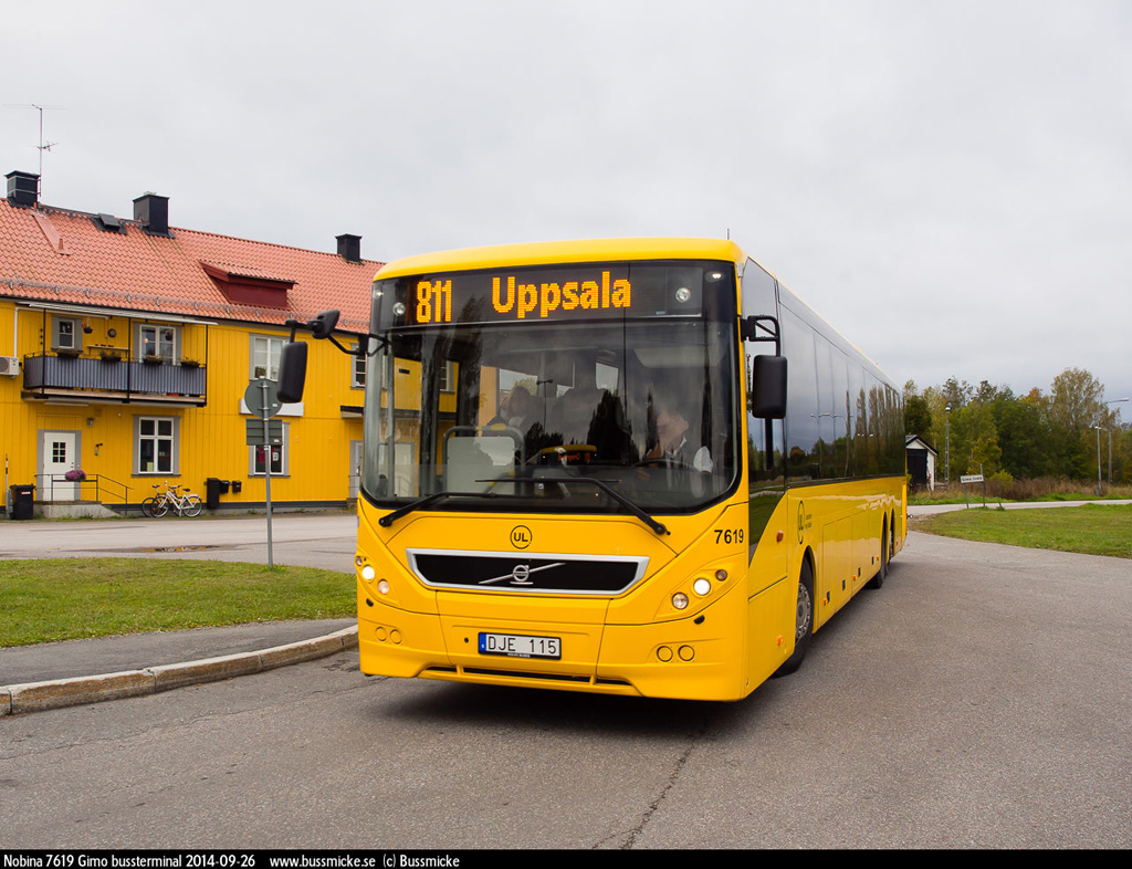 Uppsala, Volvo 8900LE # 7619