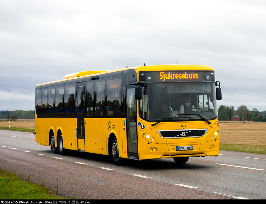Uppsala, Volvo 8900LE № 7655