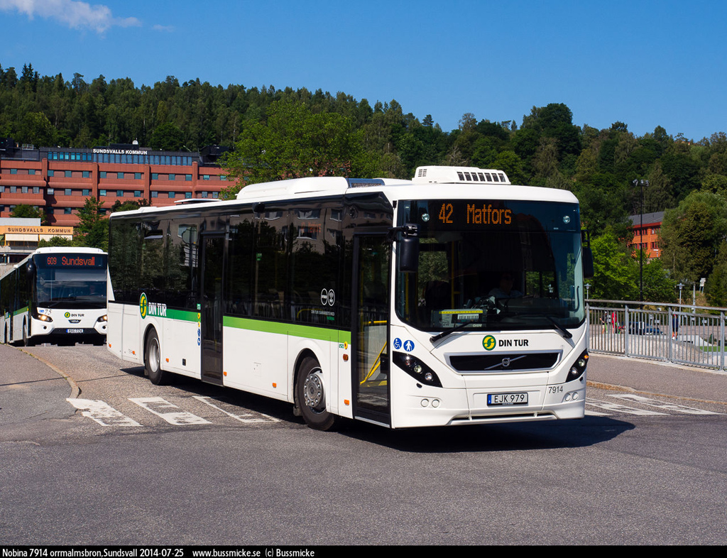 Sundsvall, Volvo 8900LE # 7914