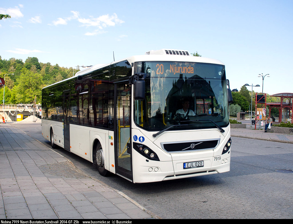 Sundsvall, Volvo 8900LE # 7919