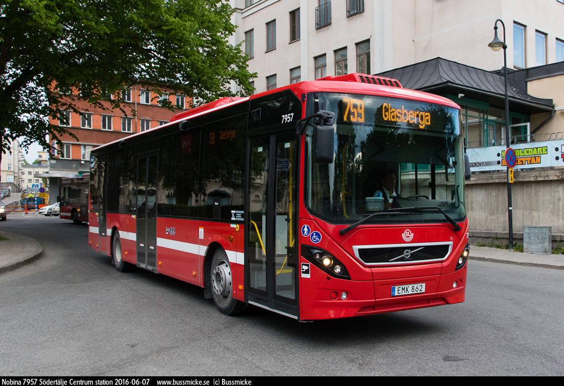 Stockholm, Volvo 8900LE # 7957