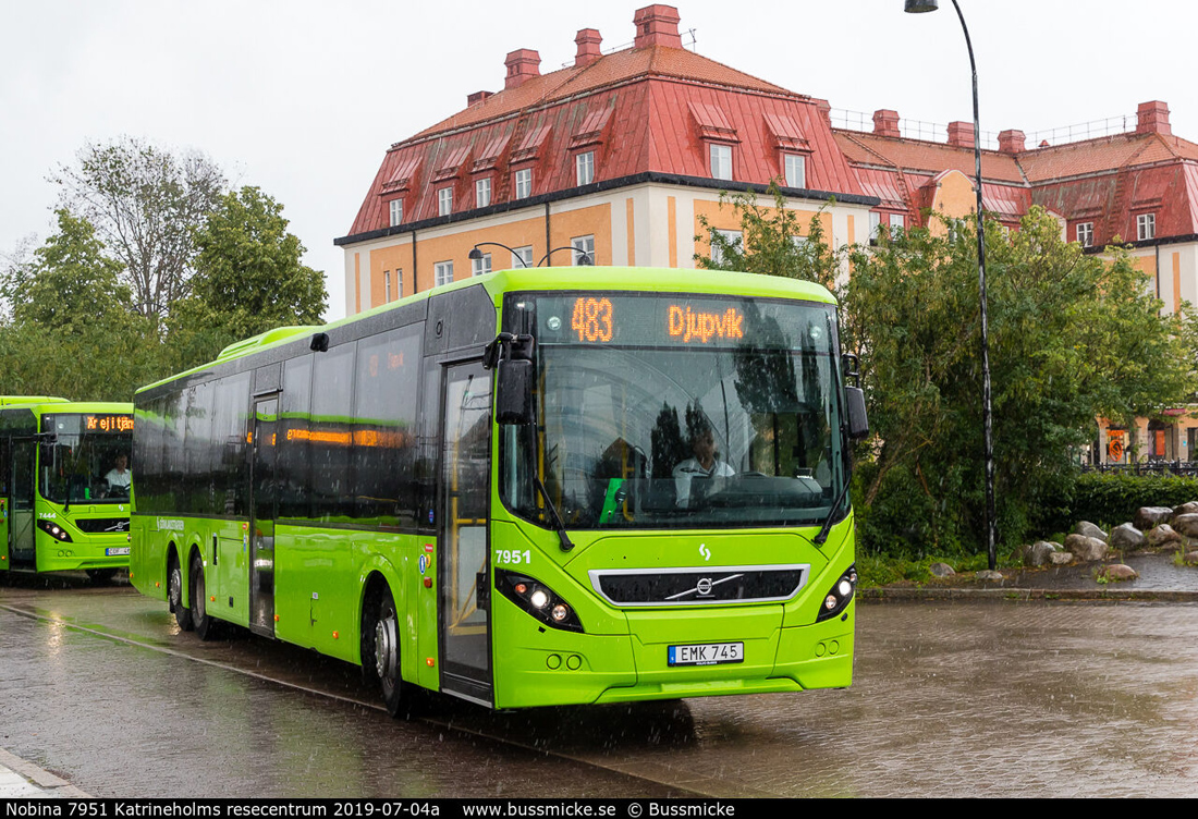 Nyköping, Volvo 8900LE # 7951
