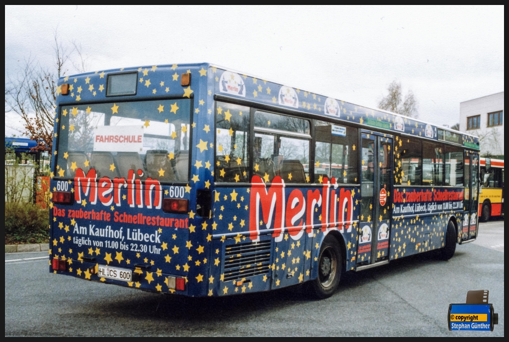 Lübeck, Mercedes-Benz O405 # 600
