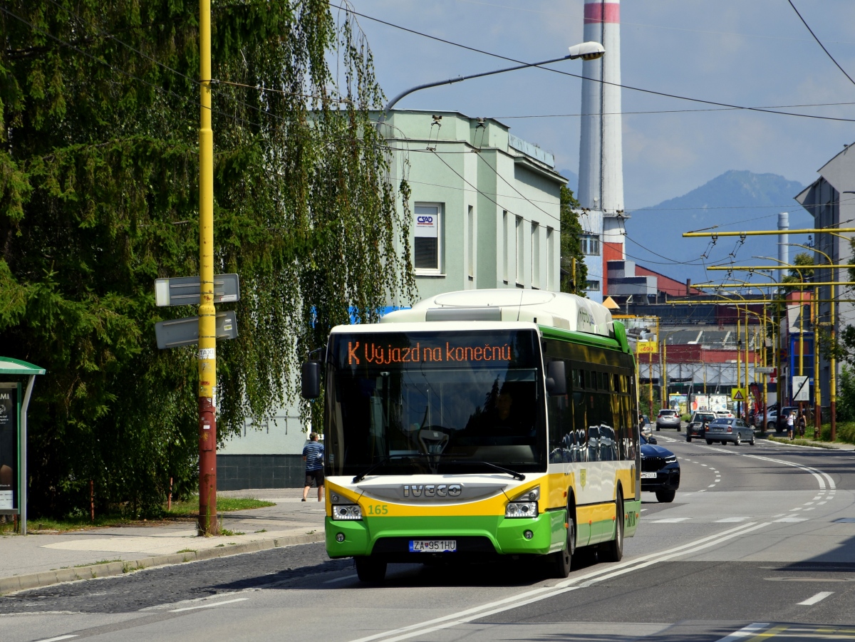 Žilina, IVECO Urbanway 12M Hybrid # 165