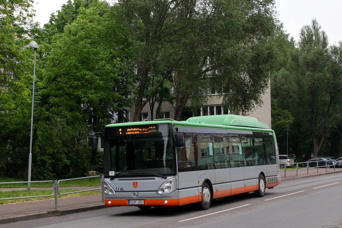 Клайпеда, Irisbus Citelis 12M CNG № 51