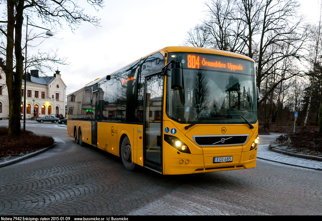 Uppsala, Volvo 8900LE № 7942