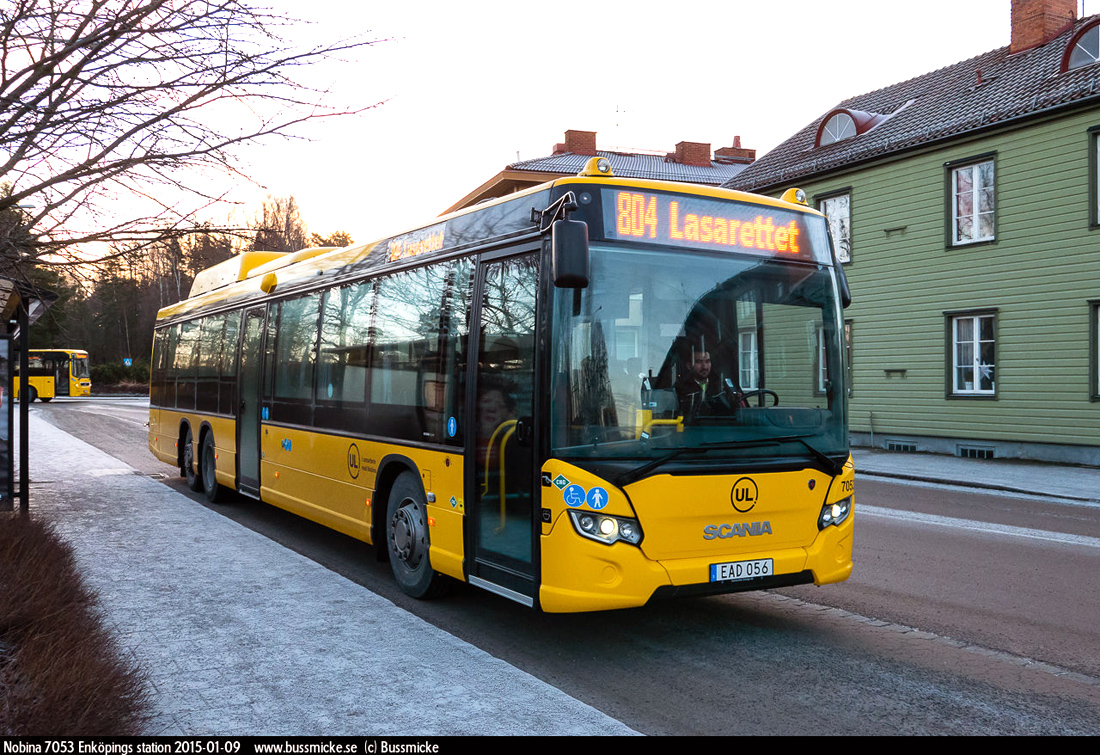 Uppsala, Scania Citywide LE CNG # 7053