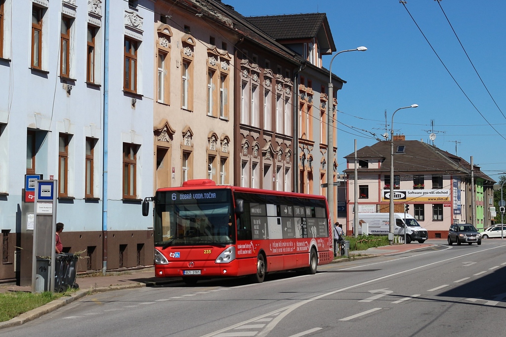 Ческе-Будеёвице, Irisbus Citelis 12M № 235
