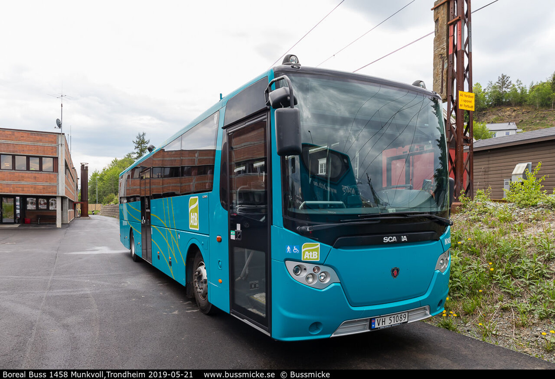 Тронхейм, Scania OmniExpress 320 № N1458
