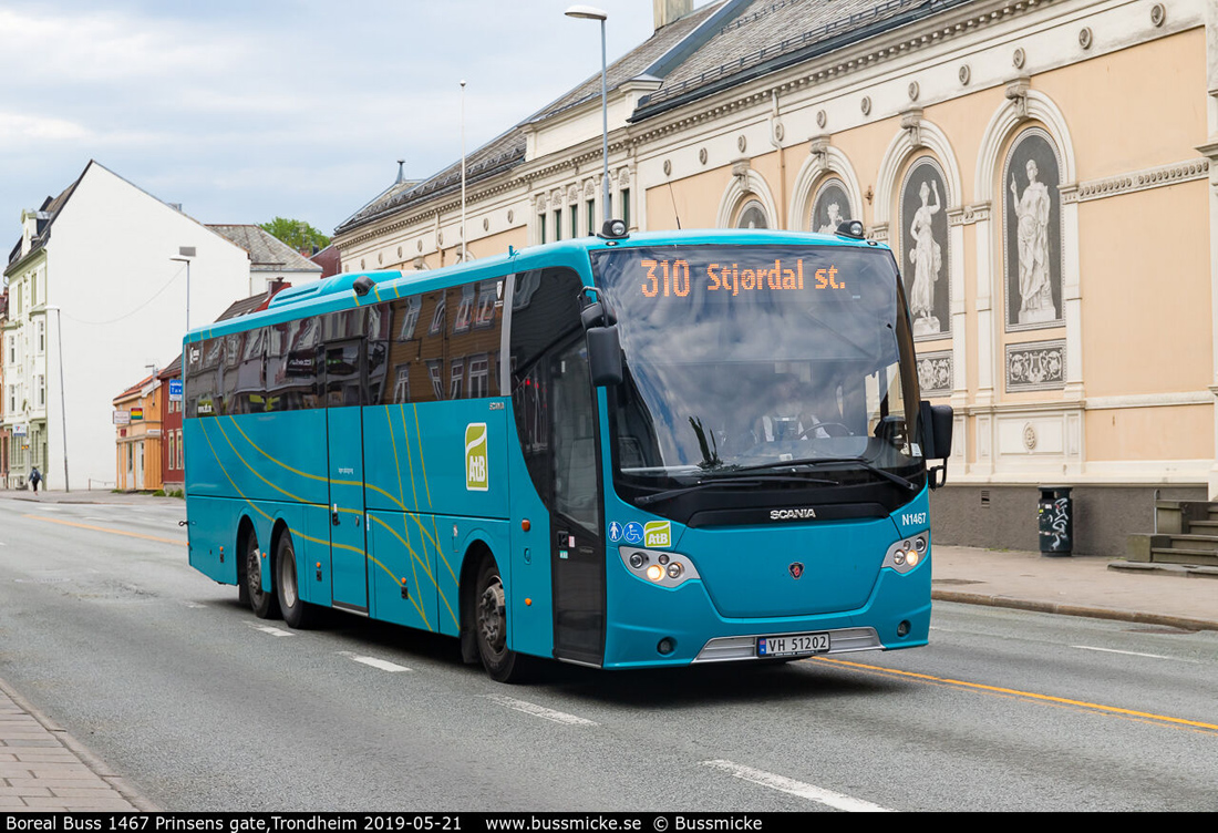 Stavanger, Scania OmniExpress 340 № N1467