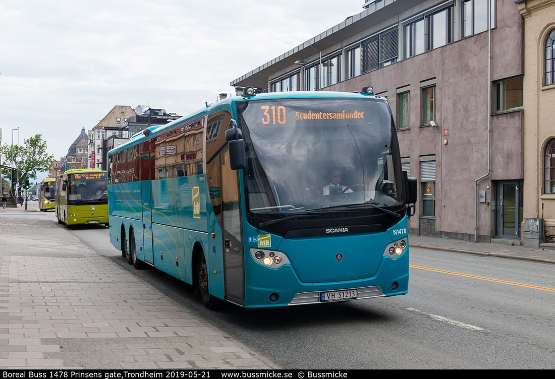 Stavanger, Scania OmniExpress 340 # N1478