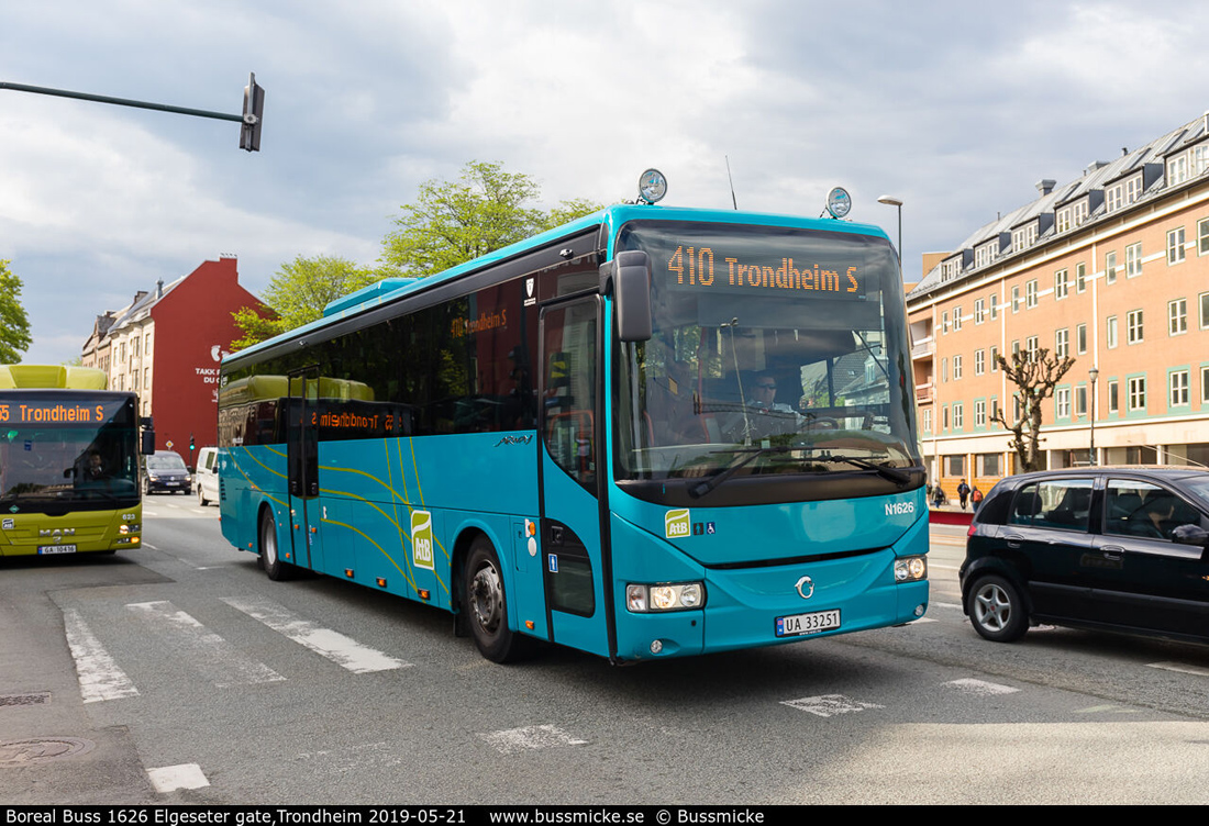 Trondheim, Irisbus Arway 12.8M # N1626