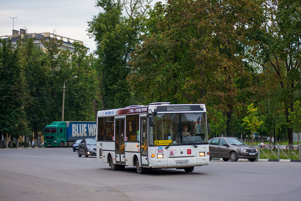 Тула, ПАЗ-3237-05 (32370R) № 605