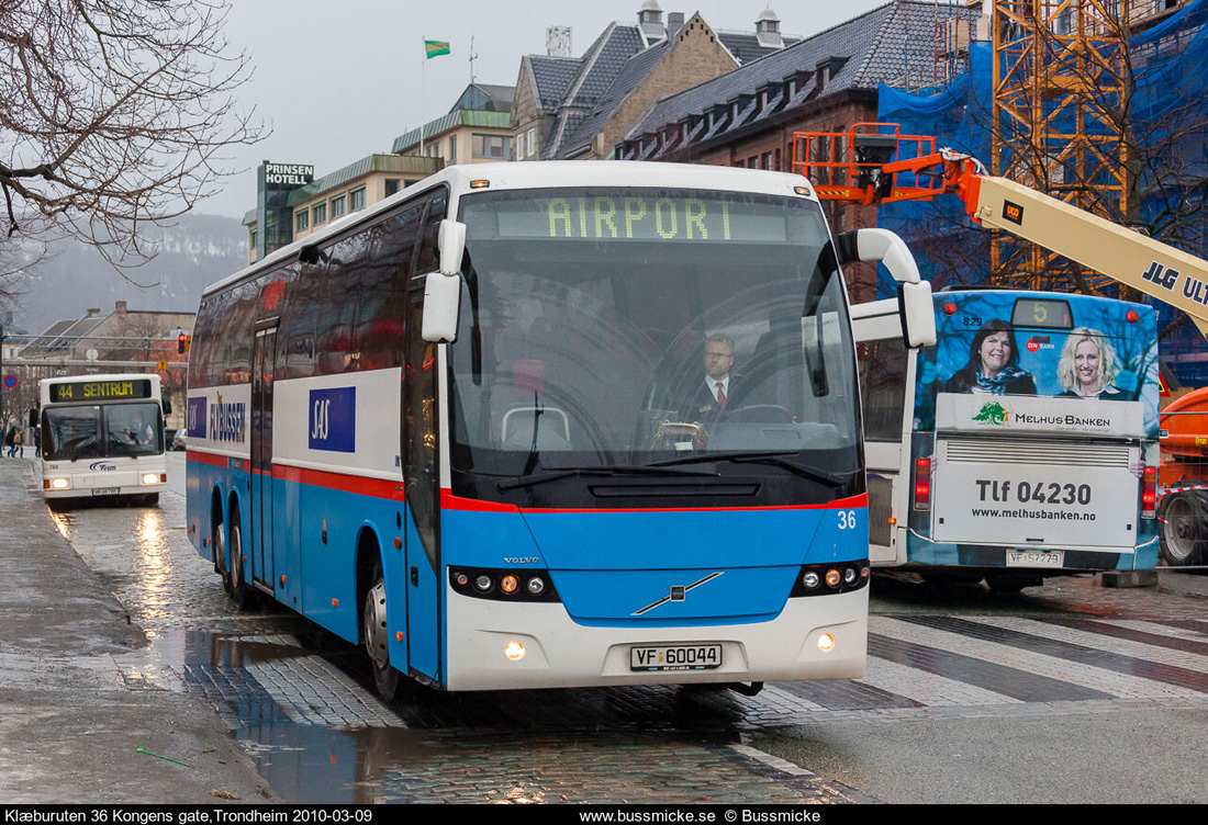Trondheim, Volvo 9700H Nr. 36