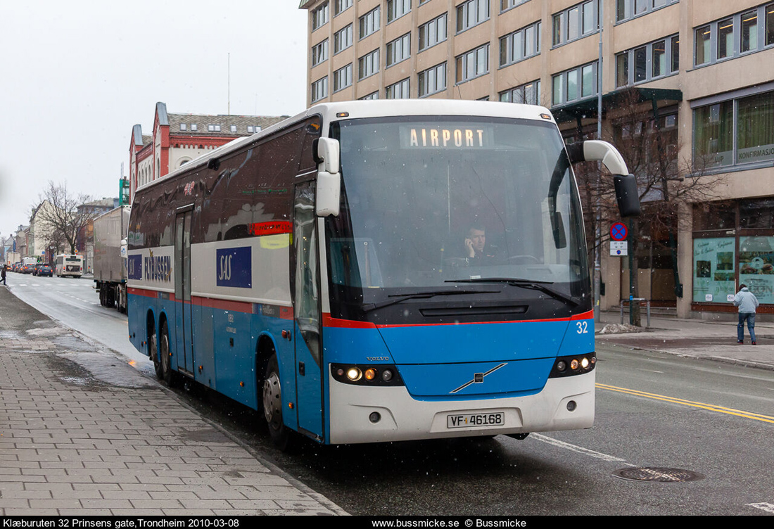 Trondheim, Volvo 9700H # 32