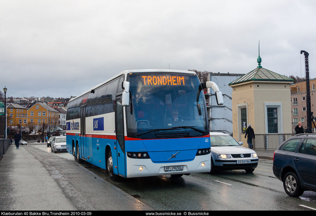 Trondheim, Volvo 9700H # 40