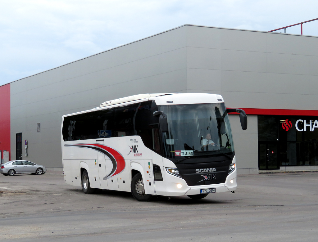 Tallinn, Scania Touring HD (Higer A80T) Nr. 227 DBM