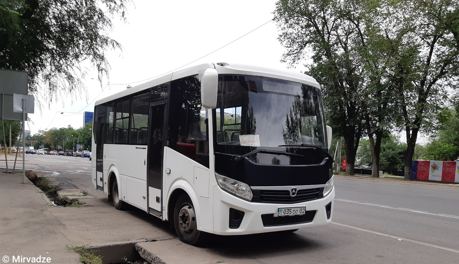 Almaty, PAZ-320405-04 "Vector Next" (5D, 5P, 5S) # 035 DD 02