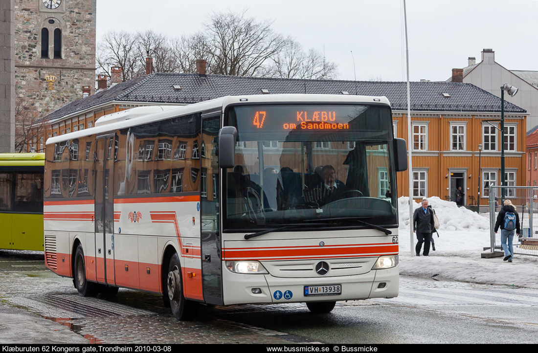 Trondheim, Mercedes-Benz O550 Integro II Nr. 62