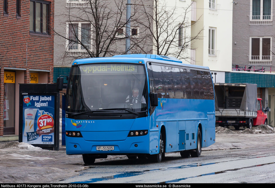 Trondheim, Volvo 9700S # 40173
