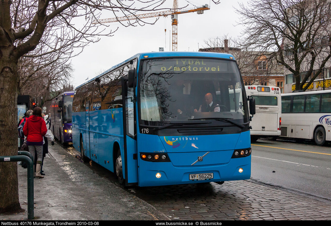 Trondheim, Volvo 9700S # 40176