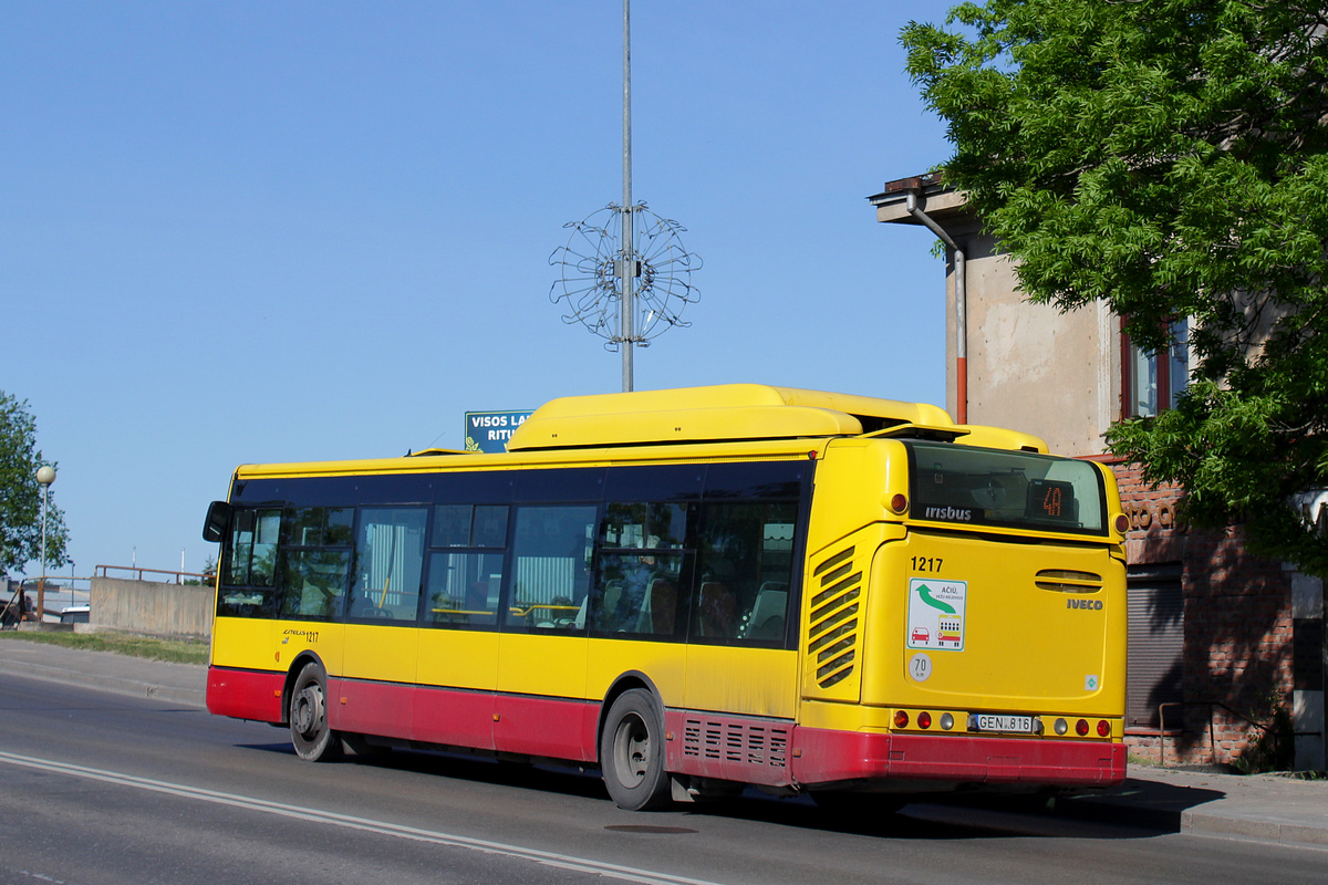 Šiauliai, Irisbus Citelis 12M CNG č. 1217