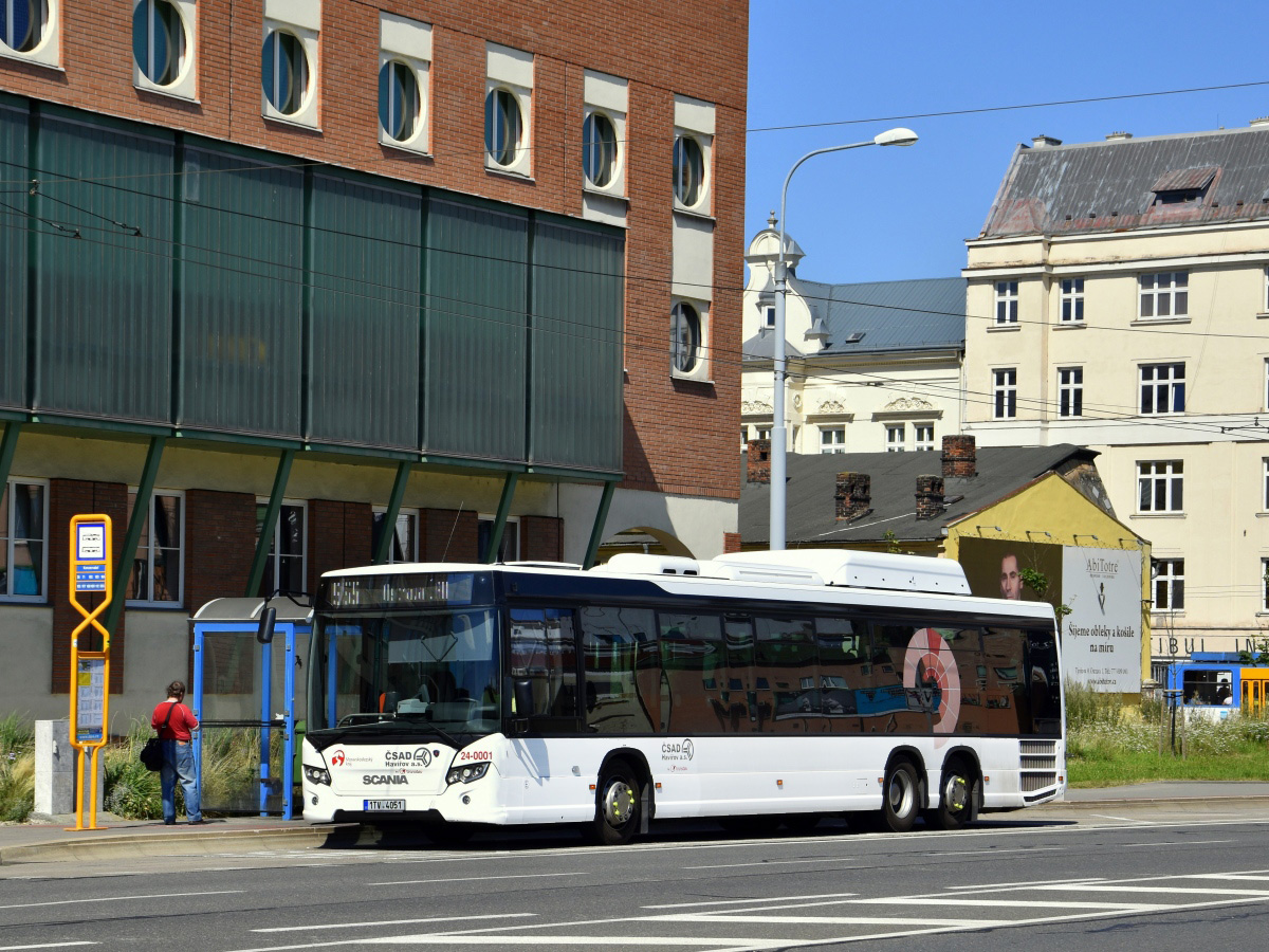 Ostrava, Scania Citywide LE 13.7M CNG # 24-0001
