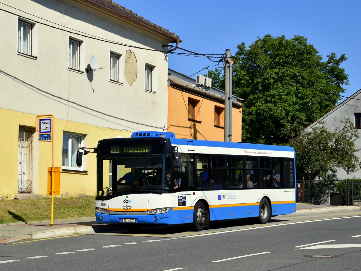 Ostrava, Solaris Urbino III 10 nr. 7514