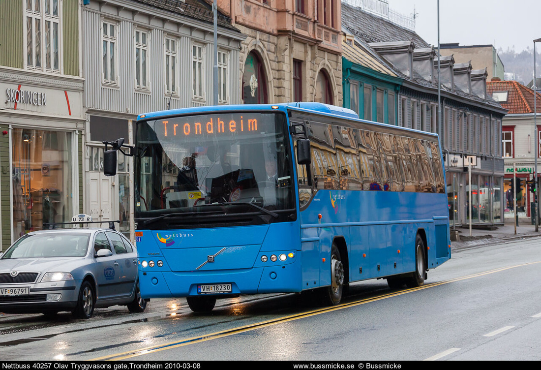 Trondheim, Volvo 8700 č. 40257