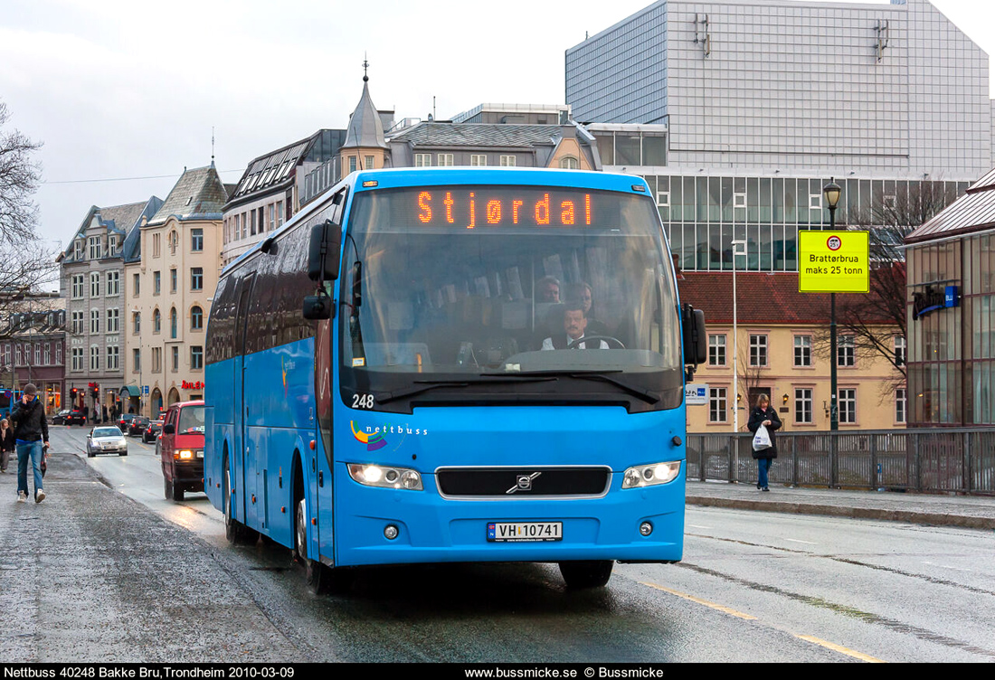 Trondheim, Volvo 9700S NG # 40248