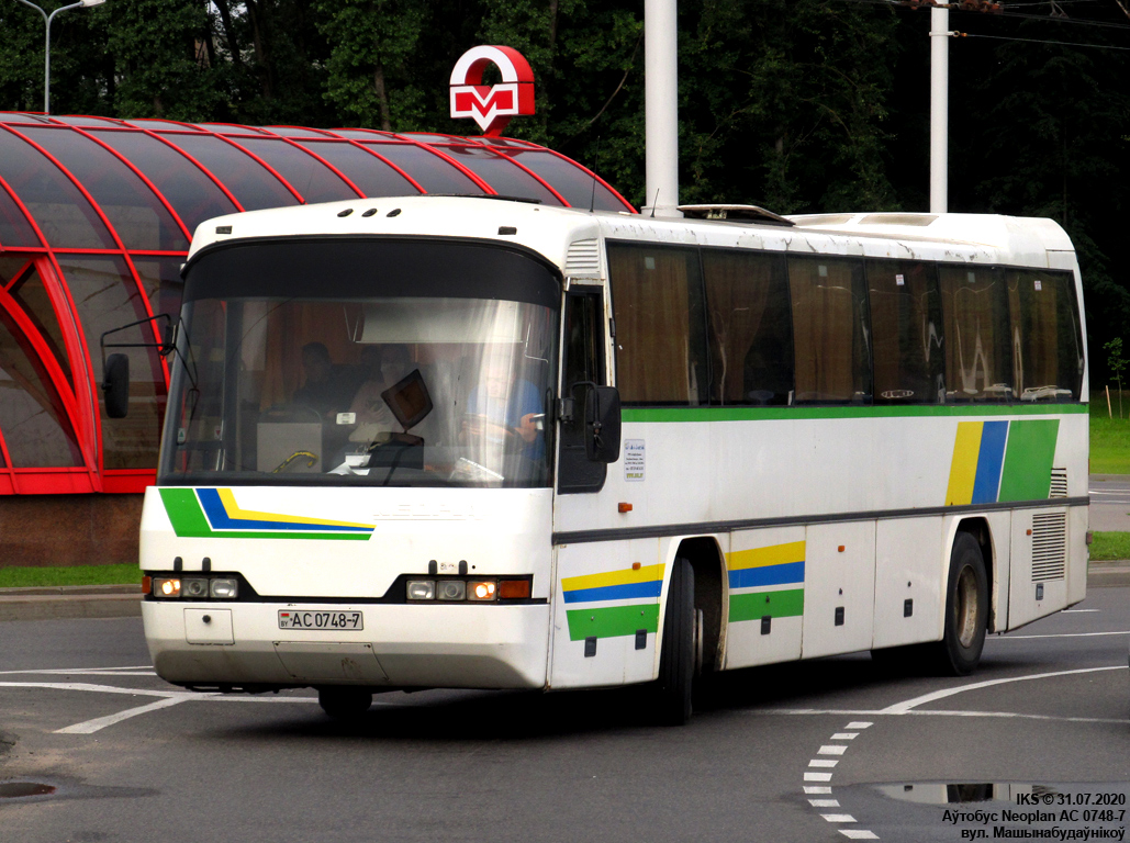 Minsk, Neoplan N316Ü Transliner # АС 0748-7