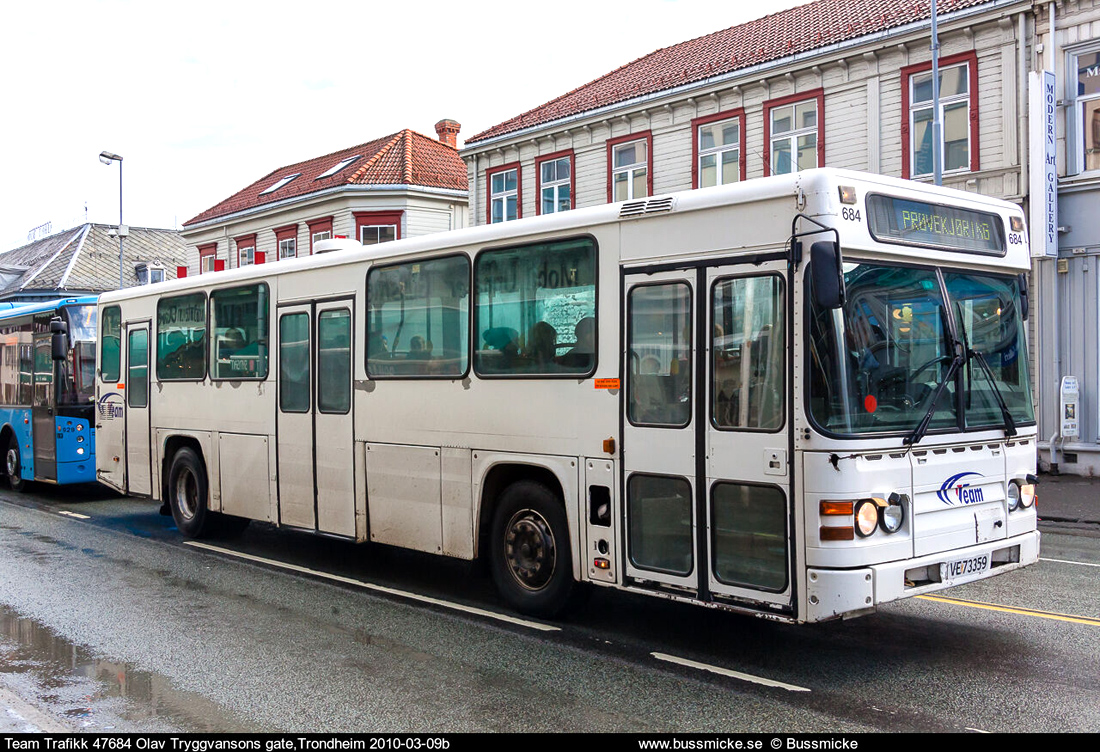 Trondheim, Scania CN112CL Nr. 684